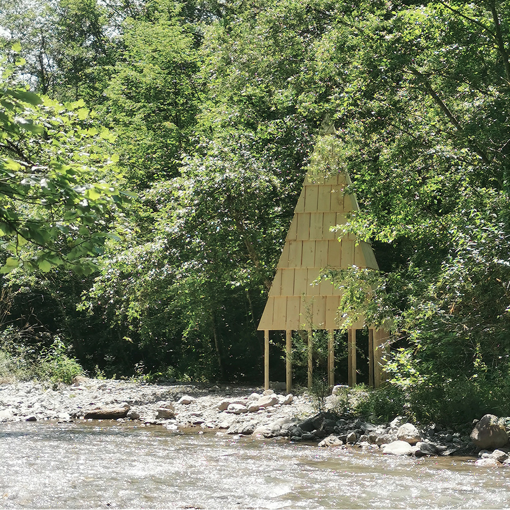 Cabane en bois à Annecy