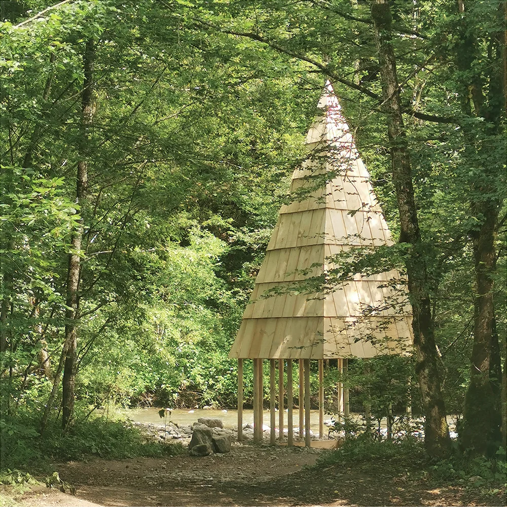 Cabane en bois à Annecy