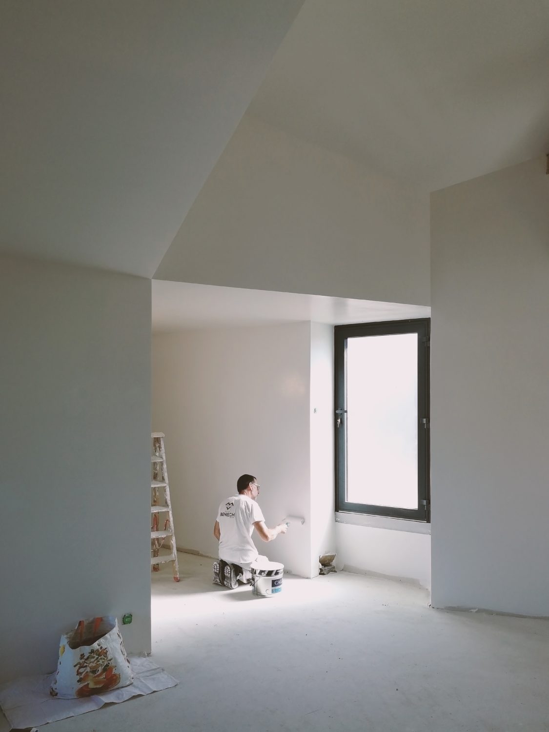 Intérieur épuré et lumineux